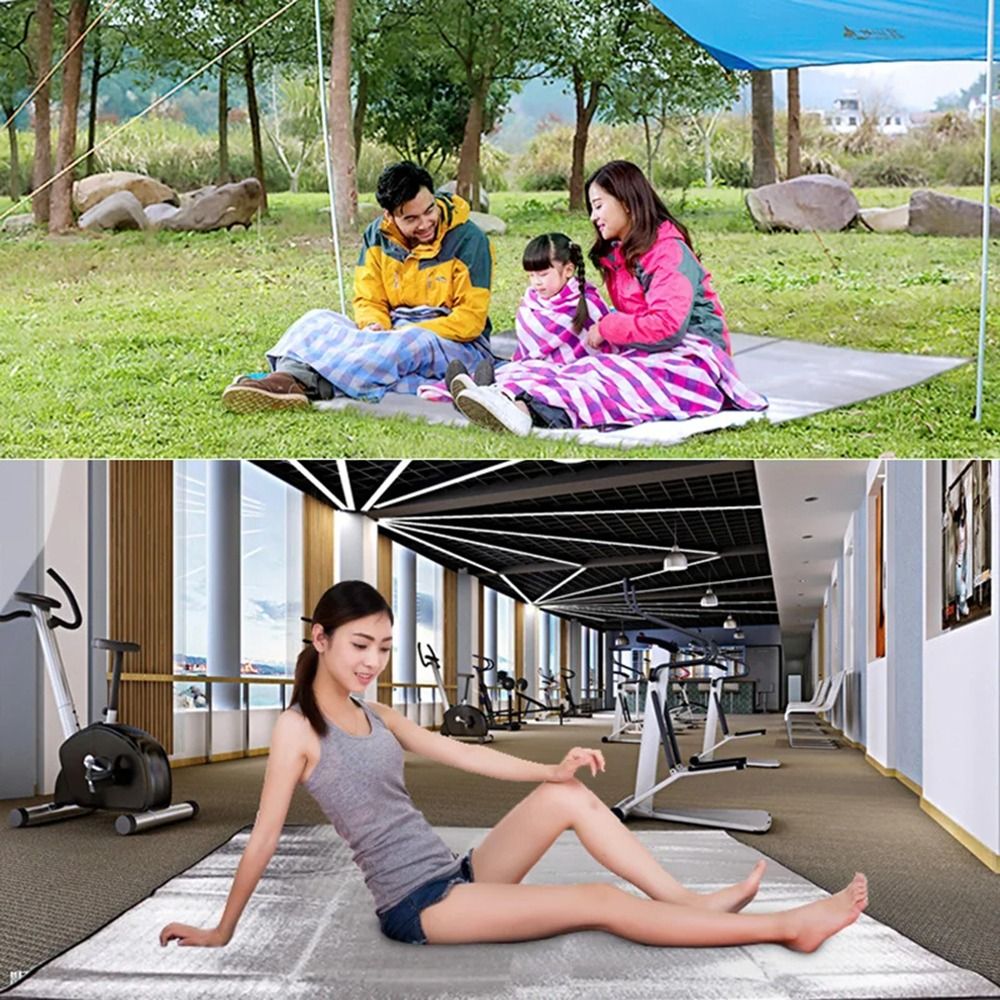 حصيرة تخييم حرارية جديدة مقاوم - مراجعة Outdoor Camping Rug Waterproof وسعره