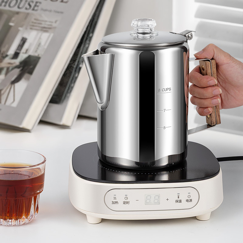 إبريق قهوة من الفولاذ المقاوم  - مراجعة Camp Percolator Coffee وسعره