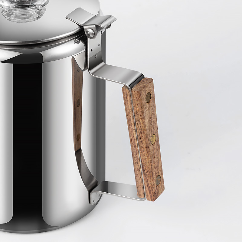 إبريق قهوة من الفولاذ المقاوم  - مراجعة Camp Percolator Coffee وسعره