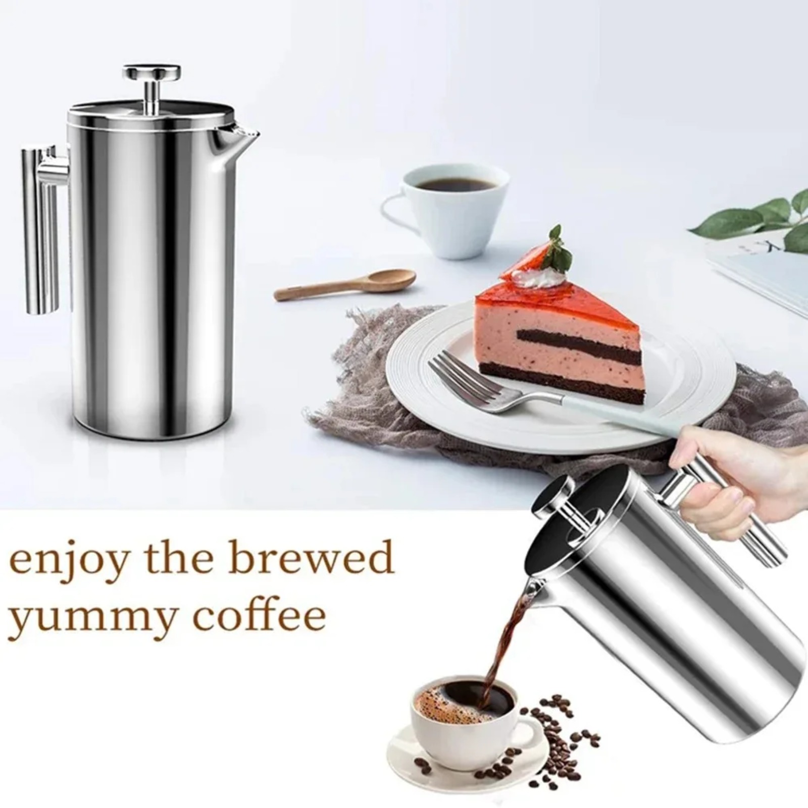 إبريق قهوة فرنسي محمول من الست - مراجعة Camp Percolator Coffee وسعره