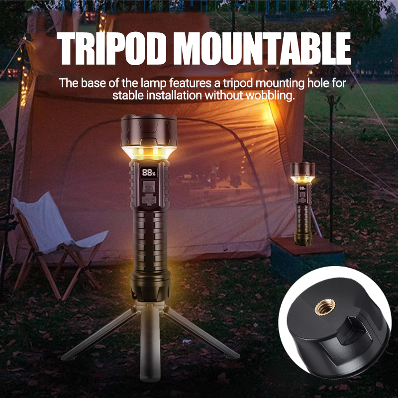 COB مصباح ليد جيب فانوس قابل ل - مراجعة Outdoor Camping Lantern وسعره