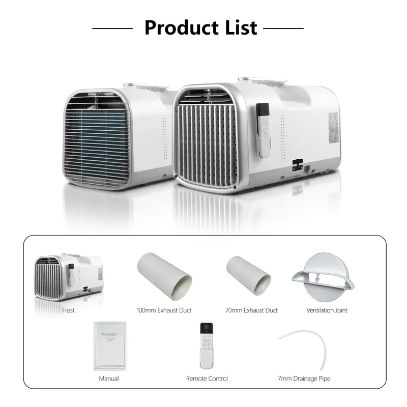 مكيف هواء محمول عالي الجودة بق - مراجعة Outdoor Camping Air Conditioner وسعره