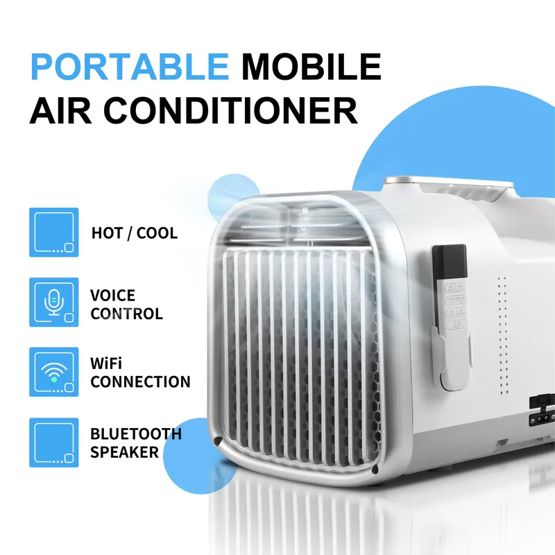 مكيف هواء محمول عالي الجودة بق - مراجعة Outdoor Camping Air Conditioner وسعره