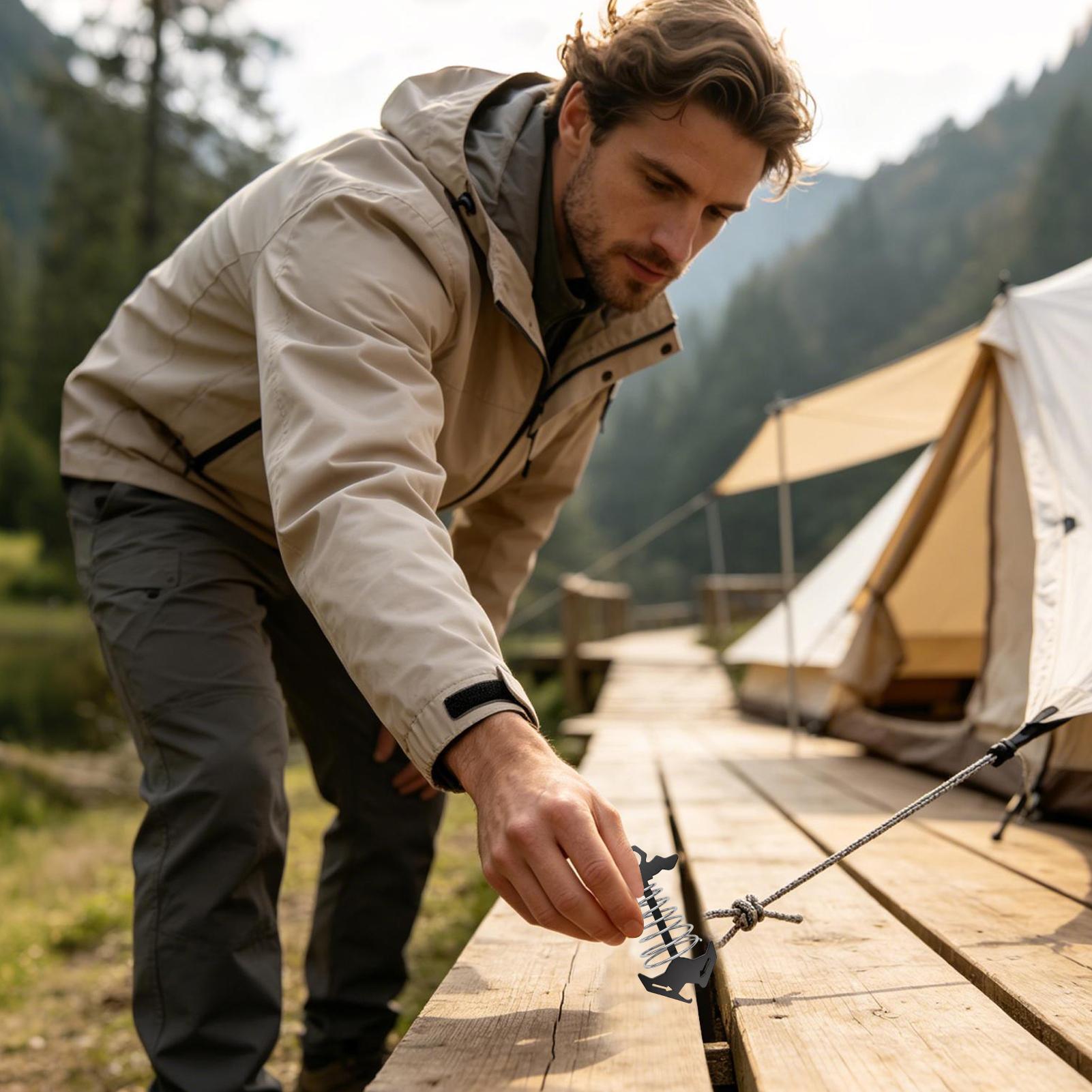 مثبتات أرضية للمرسى، أدوات تخي - مراجعة Outdoor Camping Decke وسعره