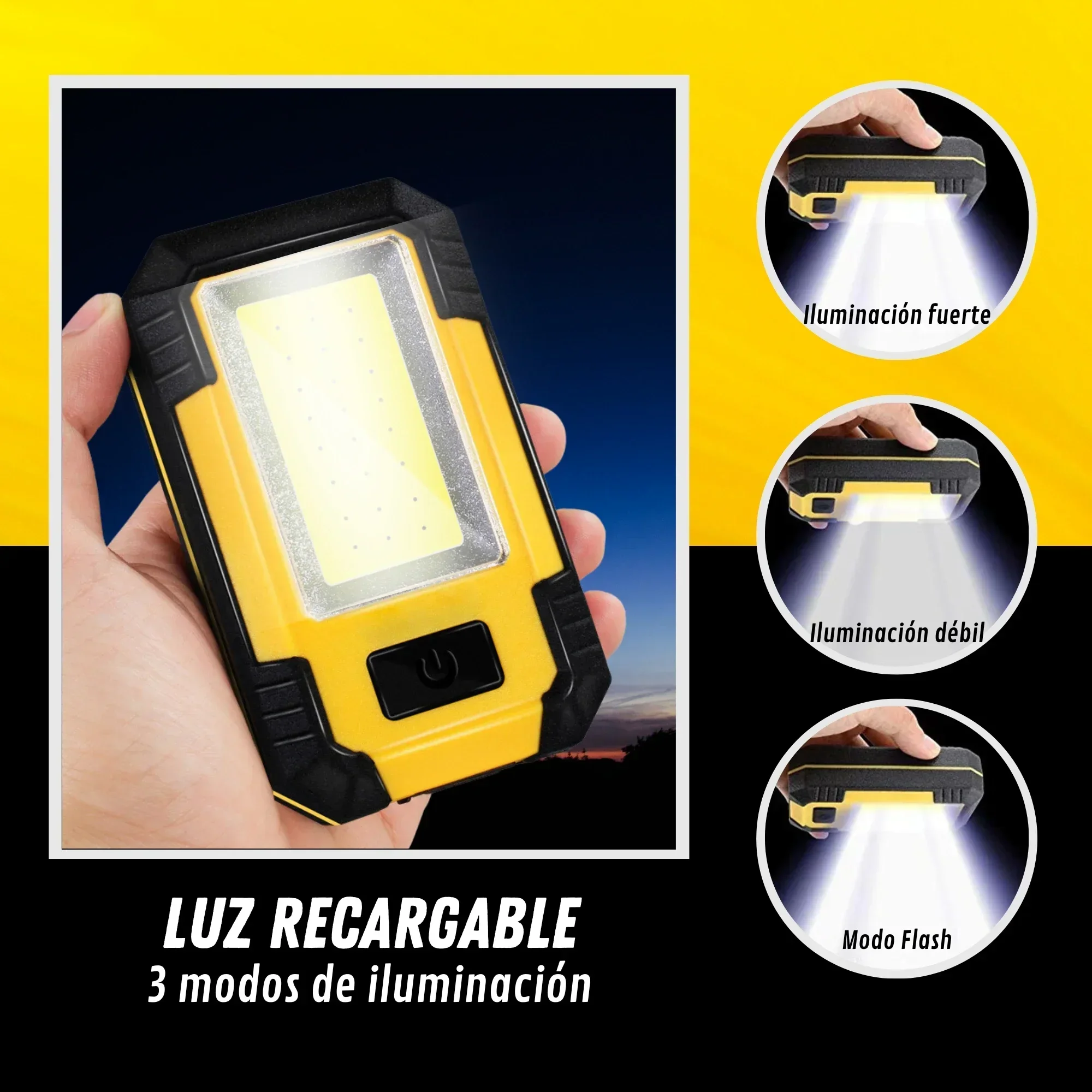 المحمولة 4000MAH قابلة للشحن ض - مراجعة Outdoor Camping Lantern وسعره