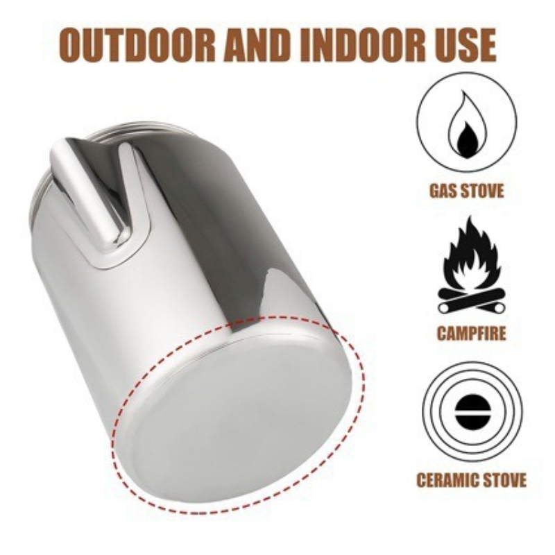 وعاء قهوة من الفولاذ المقاوم ل - مراجعة Camp Percolator Coffee وسعره