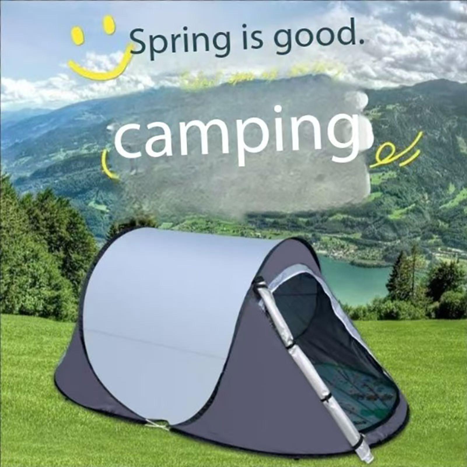 خيمة تخييم مفتوحة أوتوماتيكية  - مراجعة Outdoor Camping Automatic Quick Opening Tent وسعره