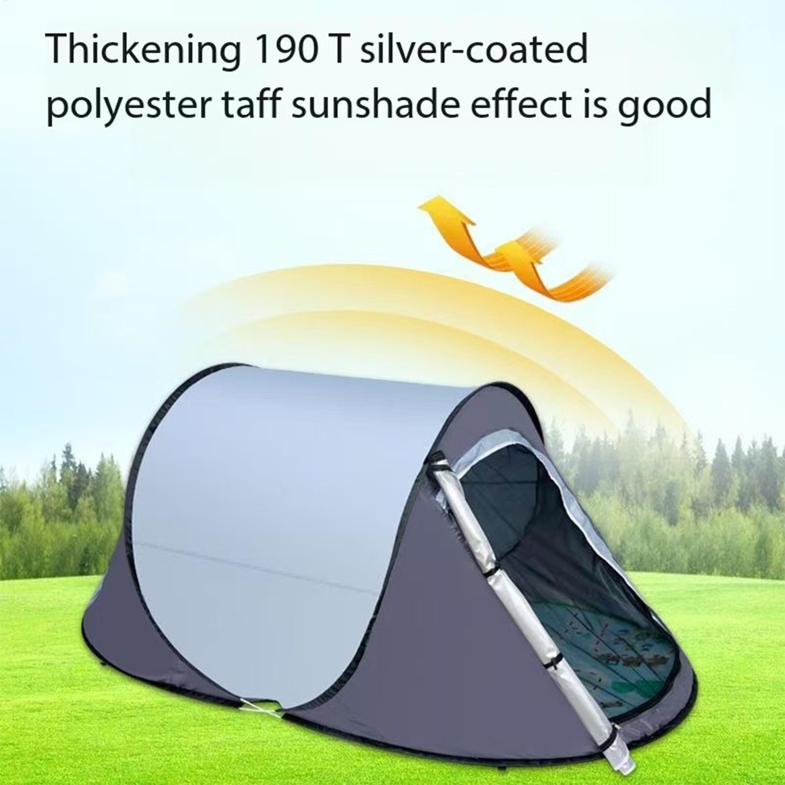 خيمة تخييم مفتوحة أوتوماتيكية  - مراجعة Outdoor Camping Automatic Quick Opening Tent وسعره