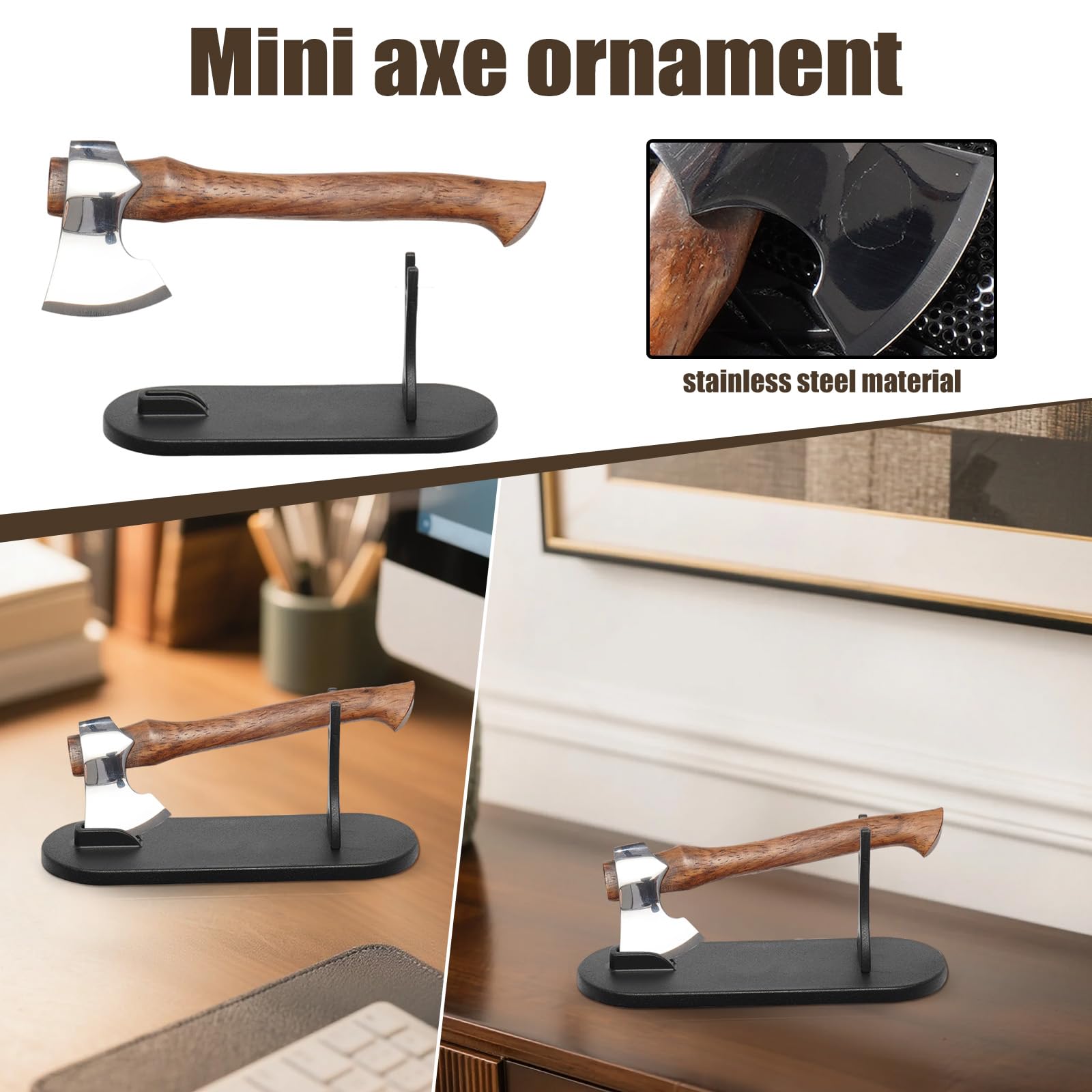 فأس صغير من الفولاذ المقاوم لل - مراجعة Camp Axe Hatchet وسعره