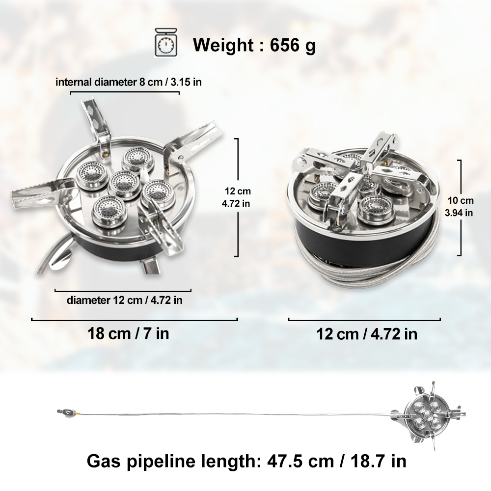 Widesea التخييم 5in1 موقد غاز  - مراجعة Outdoor Camping Sink وسعره