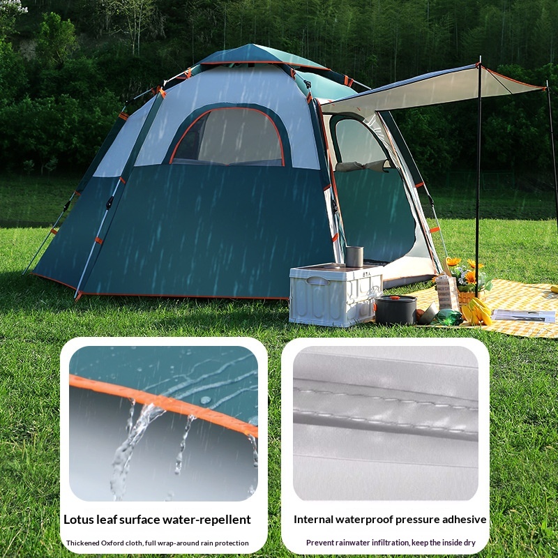 خيمة تخييم خارجية أوتوماتيكية  - مراجعة Outdoor Camping Automatic Quick Opening Tent وسعره