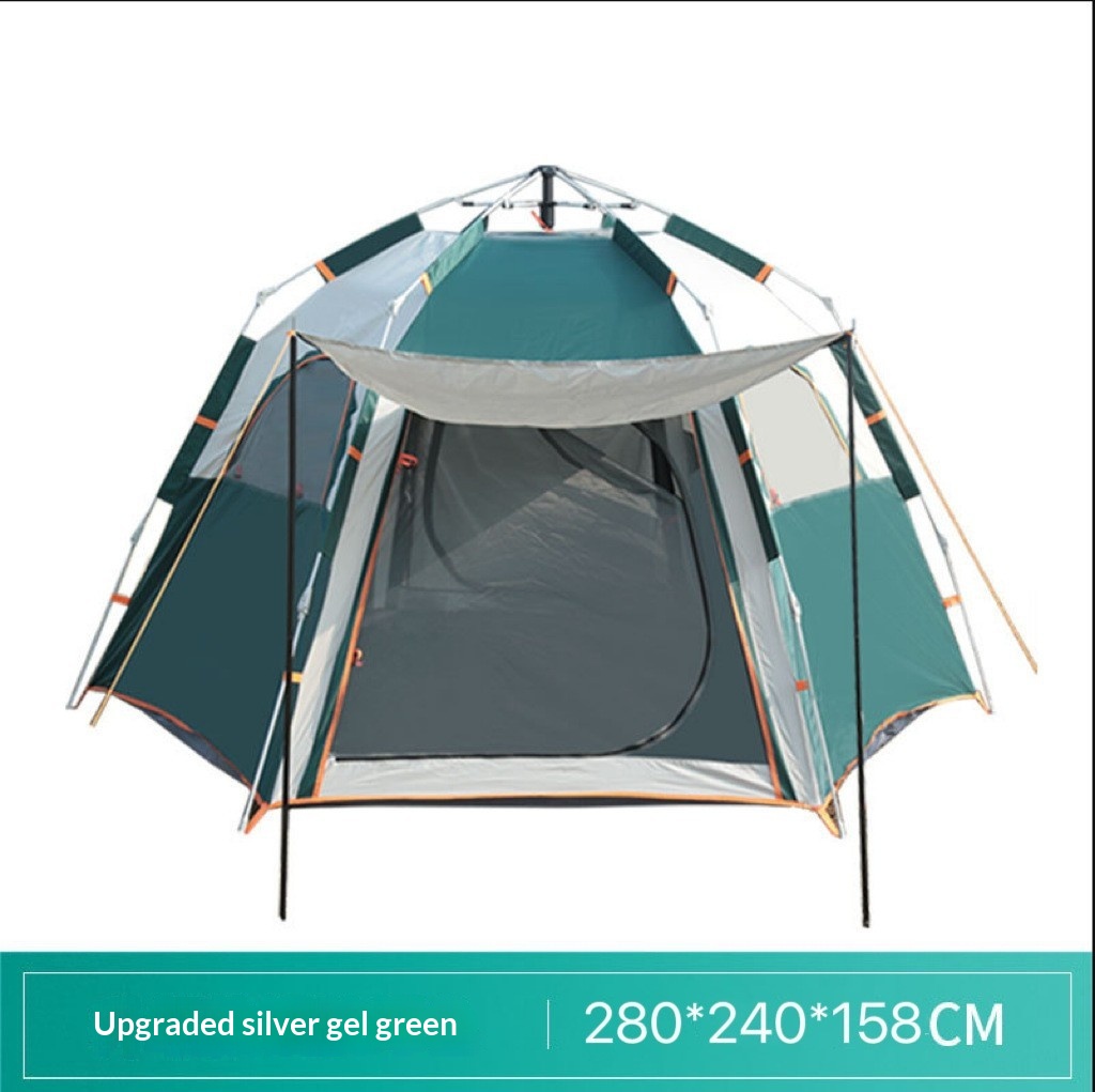 خيمة تخييم خارجية أوتوماتيكية  - مراجعة Outdoor Camping Automatic Quick Opening Tent وسعره
