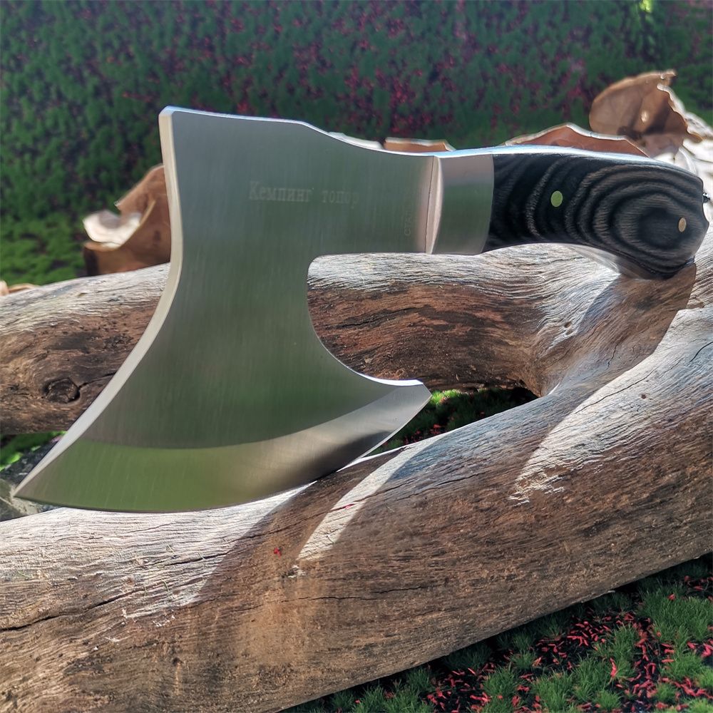 شفرة من الفولاذ المقاوم للصدأ  - مراجعة Camp Axe Hatchet وسعره