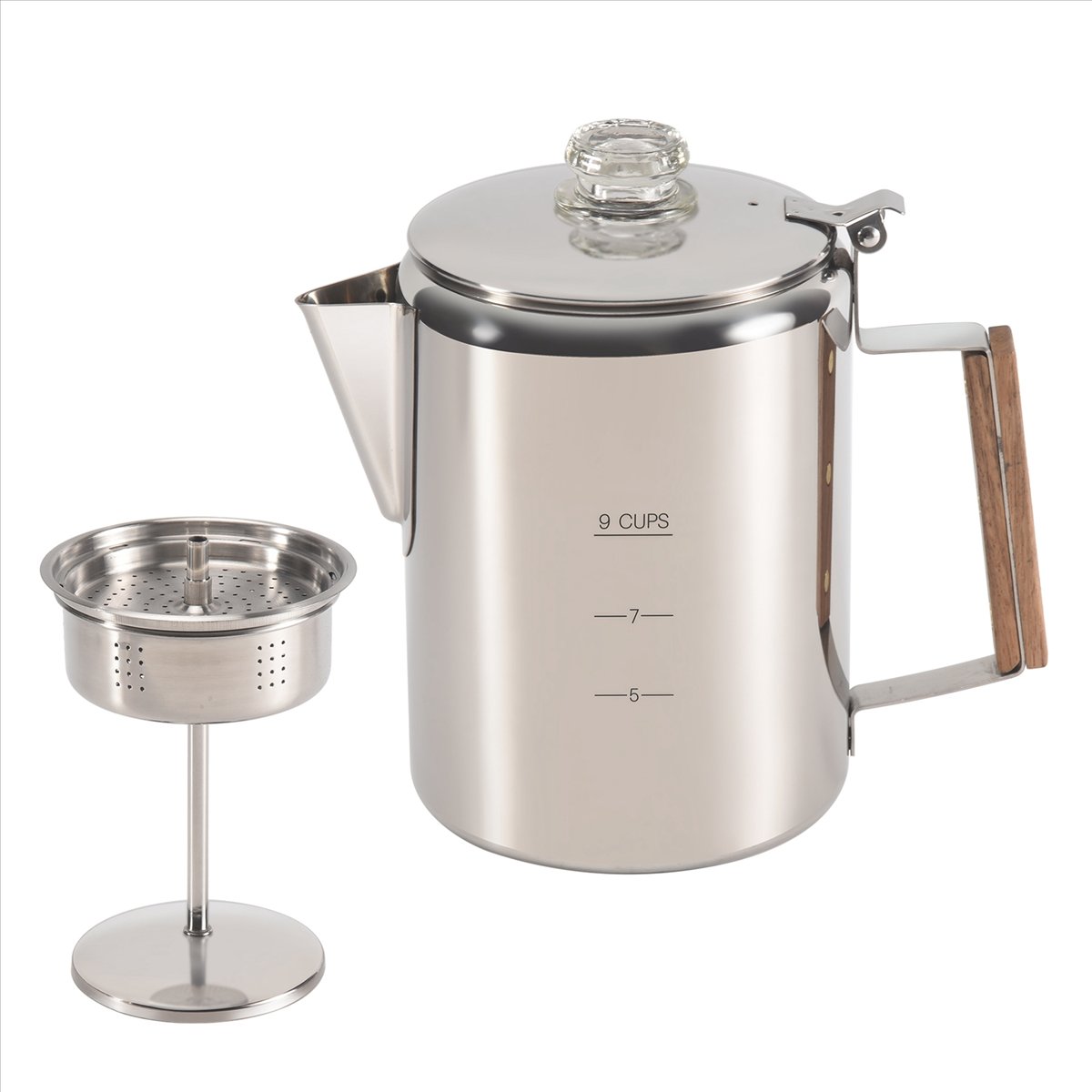 أباريق تحضير القهوة من HITL لل - مراجعة Camp Percolator Coffee وسعره