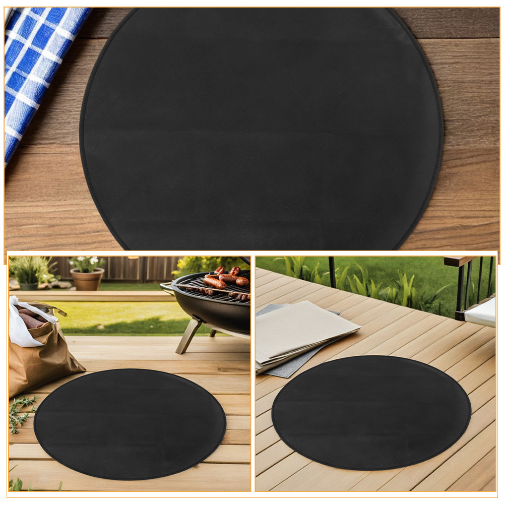 بساط شواء دائري مقاوم للحريق،  - مراجعة Outdoor Camping Mat وسعره