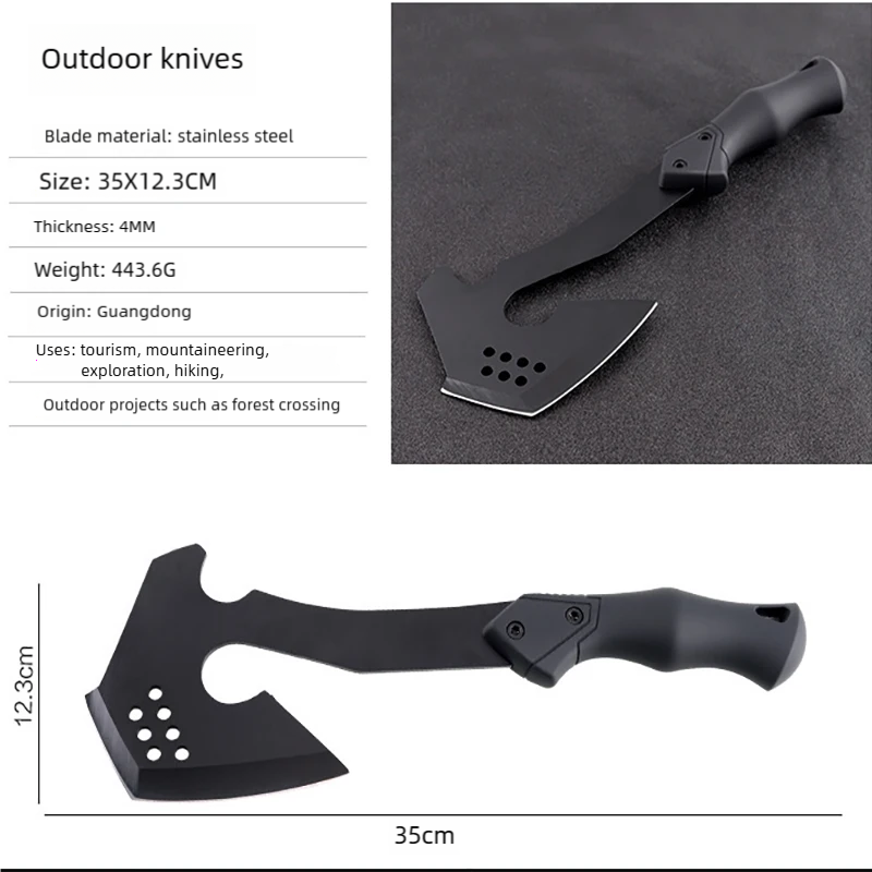 فأس بمقبض غير قابل للانزلاق -  - مراجعة Camp Axe Hatchet وسعره