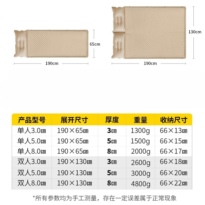 فراش هوائي محمول ذاتي النفخ مق - مراجعة Outdoor Camping Mat وسعره
