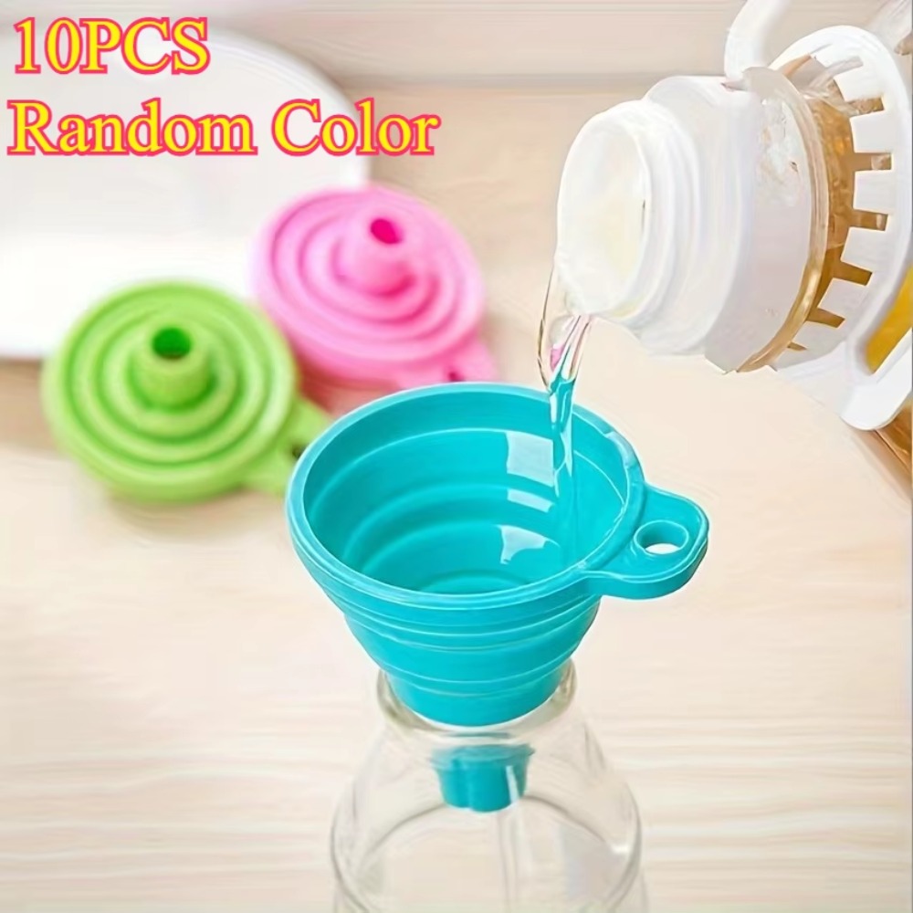 مجموعة قمع مطبخ من السيليكون ق - مراجعة Collapsible Water Bottle وسعره