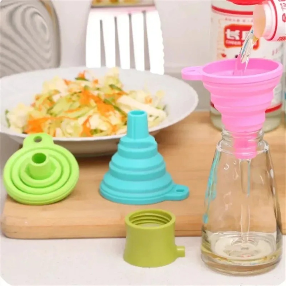 مجموعة قمع مطبخ من السيليكون ق - مراجعة Collapsible Water Bottle وسعره