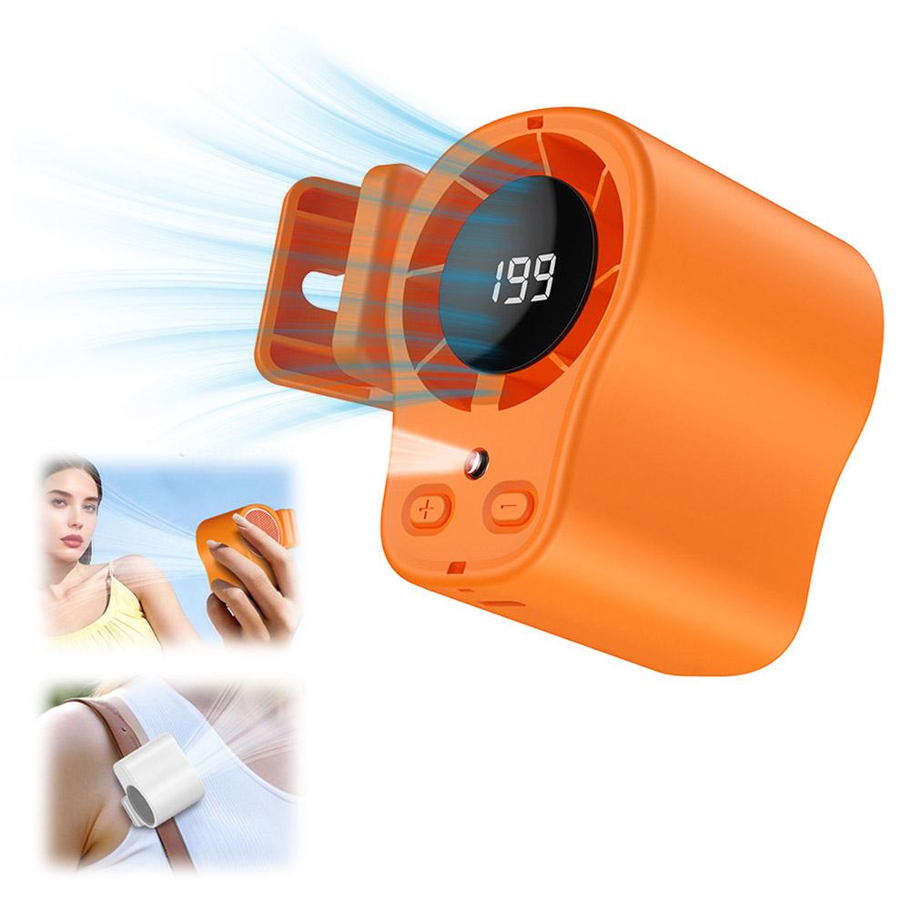 مروحة صغيرة محمولة للخصر بدون  - مراجعة Outdoor Camping Air Conditioner وسعره