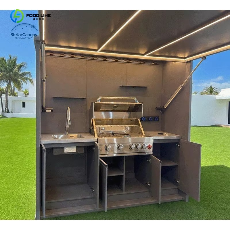 مجموعة مطبخ خارجي مخصصة للتخيي - مراجعة Outdoor Camping Sink وسعره