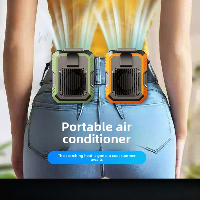 مروحة محمولة قابلة للشحن عبر U - مراجعة Outdoor Camping Misting Fan وسعره