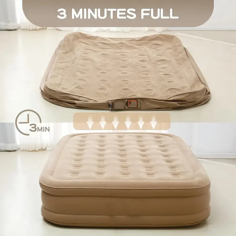 فراش هوائي داخلي فاخر للتخييم، - مراجعة Outdoor Camping Mat وسعره