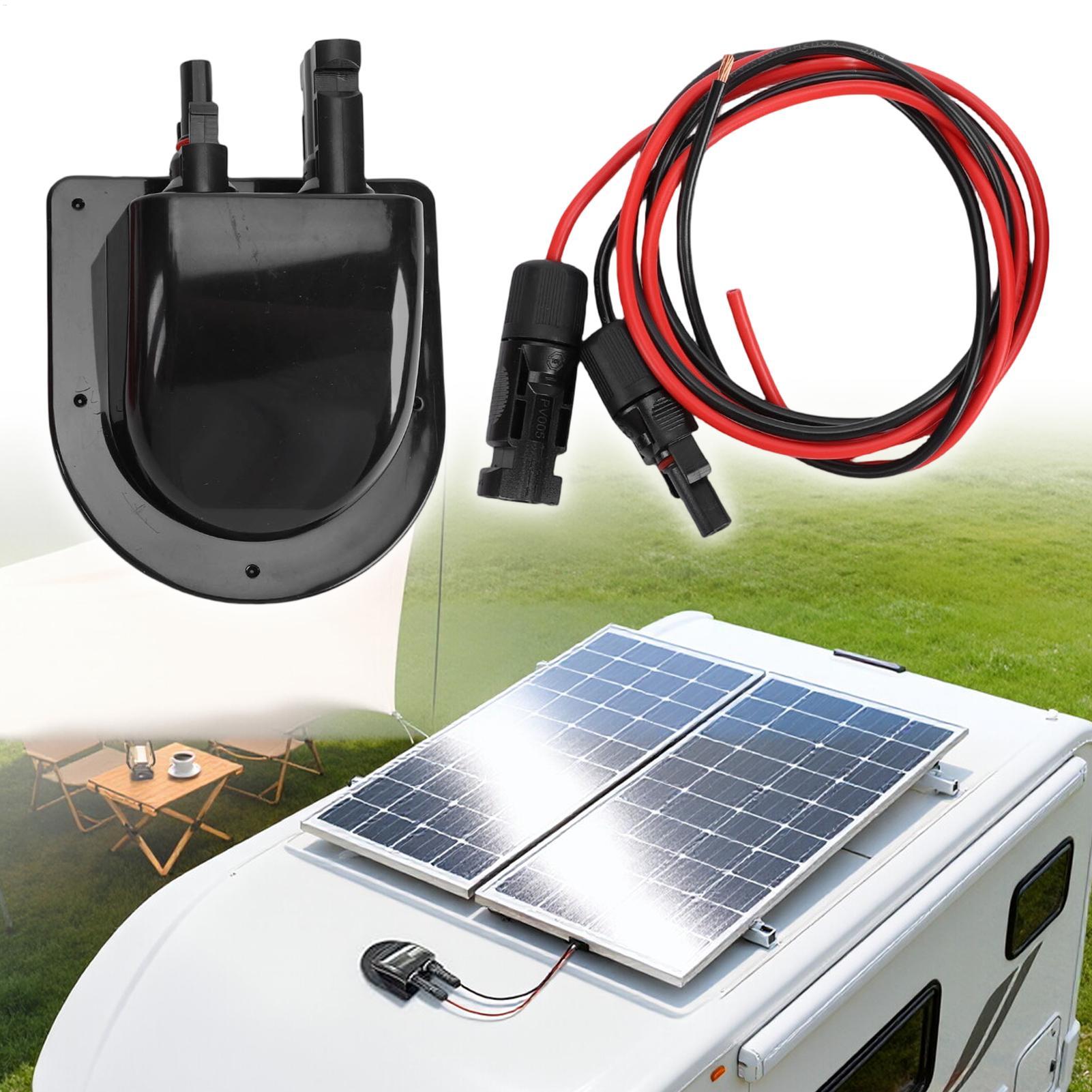 غلاف مدخل كابل شمسي مقاوم للما - مراجعة Outdoor Camping Trailer وسعره
