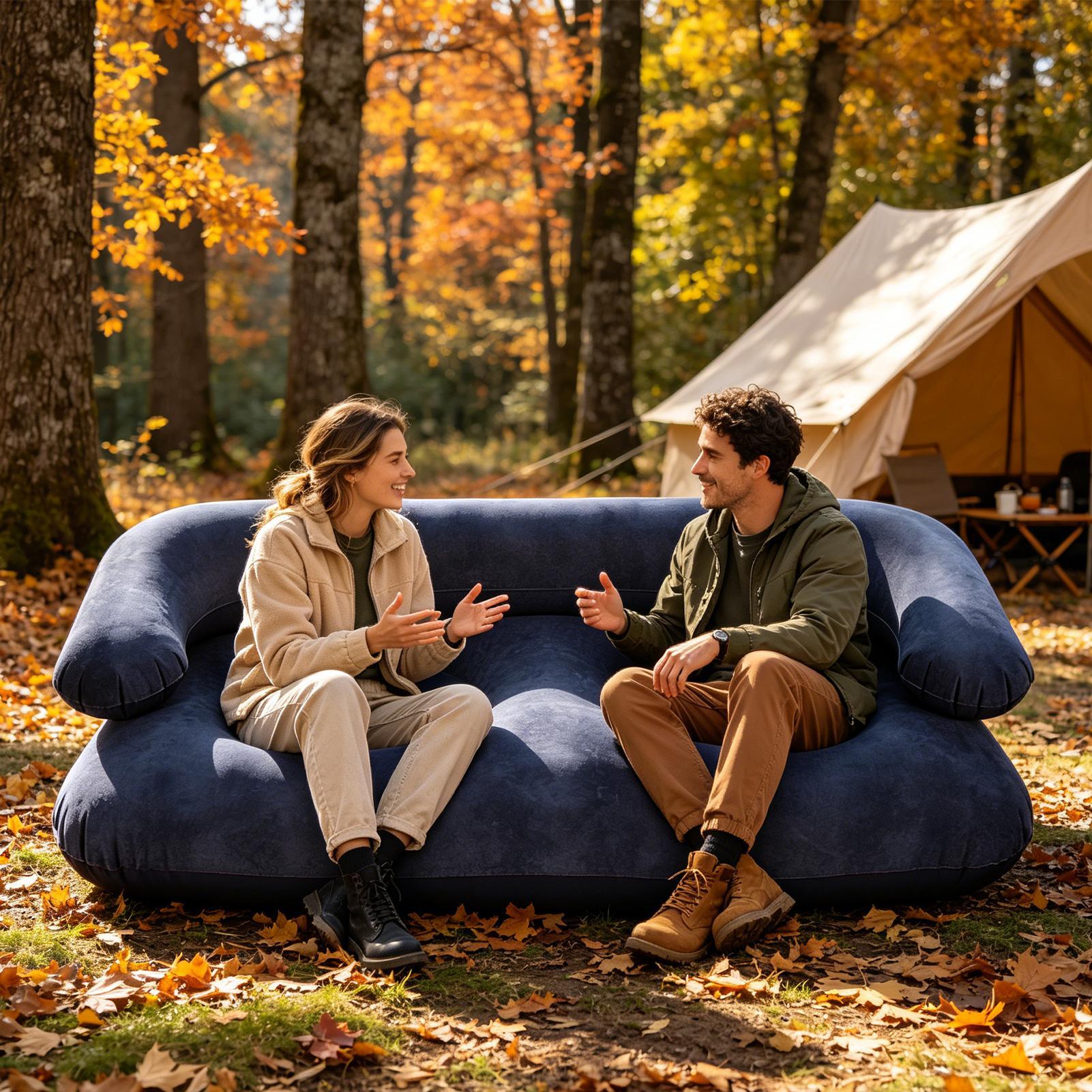 أريكة قابلة للنفخ للتخييم، أري - مراجعة Outdoor Camping Decke وسعره
