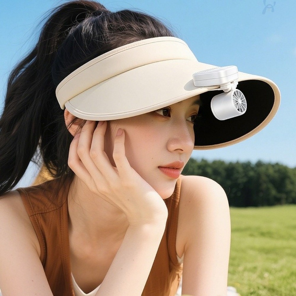مروحة محمولة خفيفة الوزن تثبت  - مراجعة Outdoor Camping Misting Fan وسعره