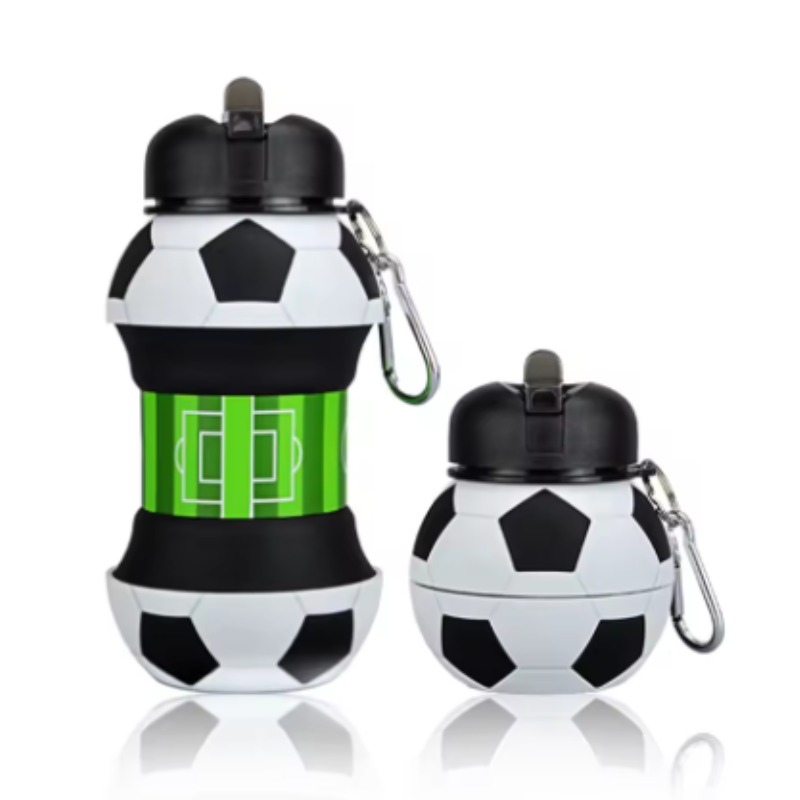 كوب سيليكون قابل للطي لكرة الق - مراجعة Collapsible Water Bottle وسعره