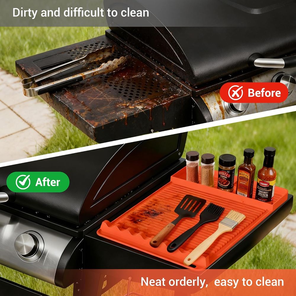 بساط شواء من السيليكون المقاوم - مراجعة Outdoor Camping Mat وسعره