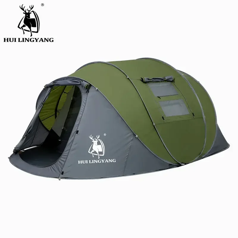 خيمة خارجية أوتوماتيكية لرمي ا - مراجعة Outdoor Camping Automatic Quick Opening Tent وسعره